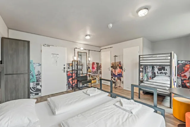 غرفة رباعية، a&o Berlin Mitte 3/3