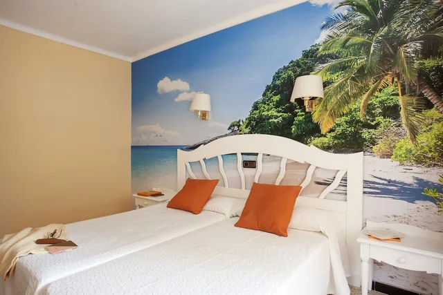 غرفة بسريرين منفصلين، Bona Vista Hostal 3/3