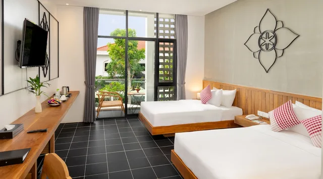 Premier, Twin Beds, Pool Access, Phka Chan Hotel 1/6