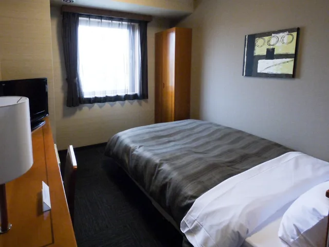 غرفة مفردة بسرير مزدوج للمدخنين، Hotel Route-Inn Yonezawa Ekihigashi 1/3