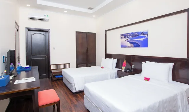 غرفة بريميوم بإطلالة على الحديقة مفردة بسريرين منفصلين، Hon Co Resort - Ca Na 3/4