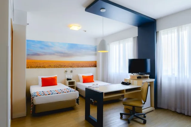غرفة سوبيريور بسريرين منفصلين، Comfort Suites Alphaville 1/9