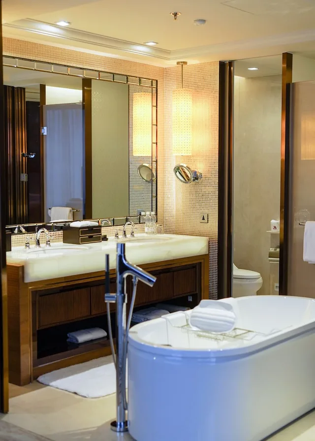 غرفة بسريرين مزدوجين بإطلالة للمدخنين، Marriott Yiwu Hotel 4/4