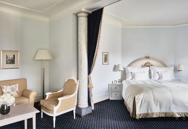 غرفة ديلوكس بسرير كينج، Palais Bad Ragaz 1/2