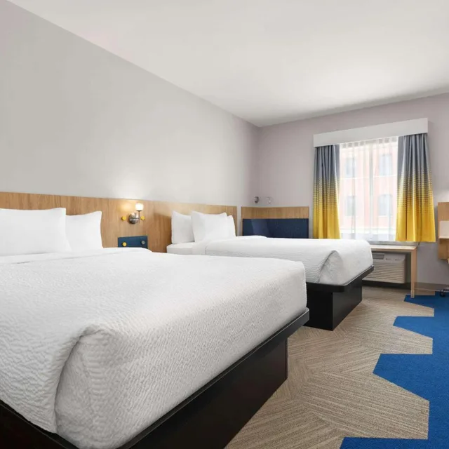 استوديو بسرير كينج وسريرين كوين، Microtel Inn Suites by Wyndham Lac-Megantic 1/5