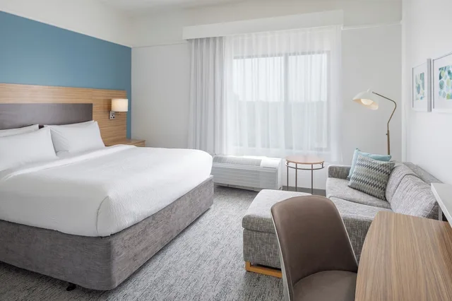 استوديو بسرير كينج مع أريكة، TOWNEPLACE SUITES LATHAM ALBANY AIRPORT 1/10