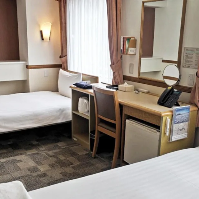 غرفة بسريرين منفصلين لذوي الإعاقة، Toyoko Inn Atami Ekimae 6/8