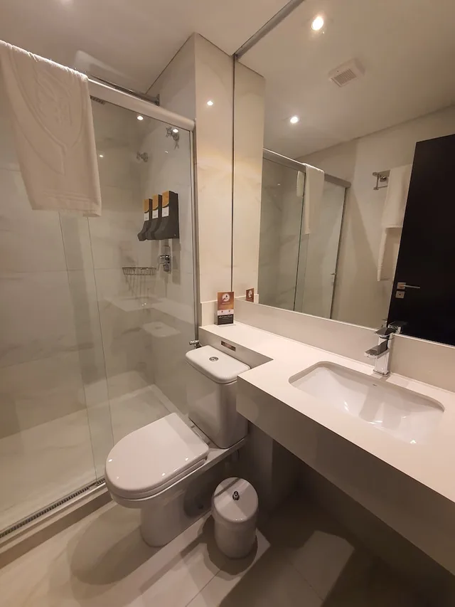 غرفة فاخرة بسرير كينج، Class Hotel - Piracicaba 3/3