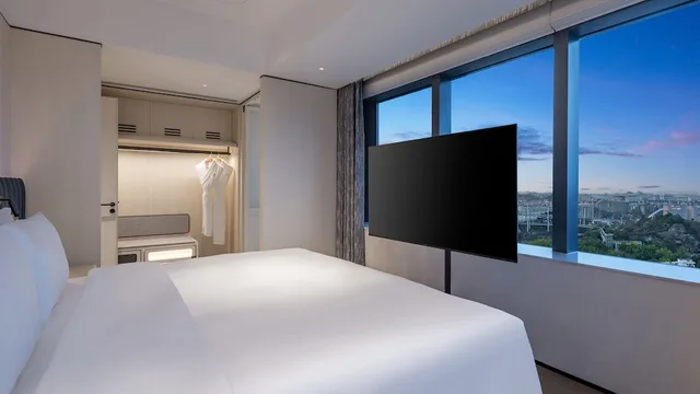 جناح بسرير فردي بغرفة نوم واحدة مع دخول صالة النادي، Xiamen Sm City By Ihg 1/4