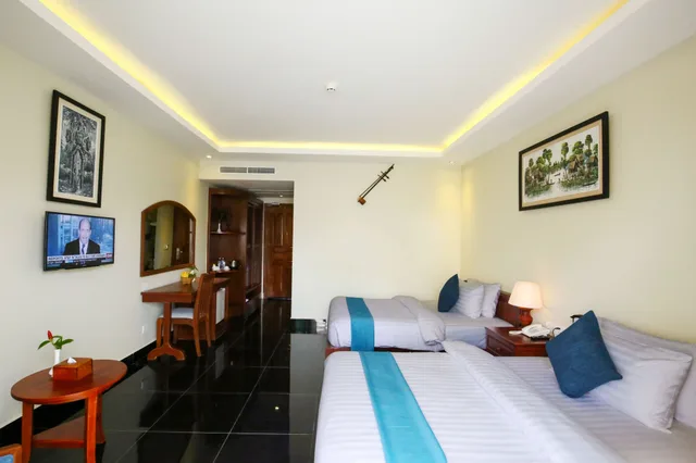 غرفة ديلوكس بسريرين مزدوجين، Chheng Residence 2/5