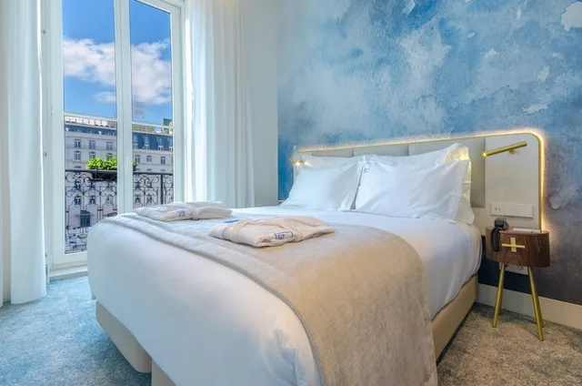غرفة كلاسيكية بسرير كوين بإطلالة على المدينة، Blue Liberdade Hotel 1/5