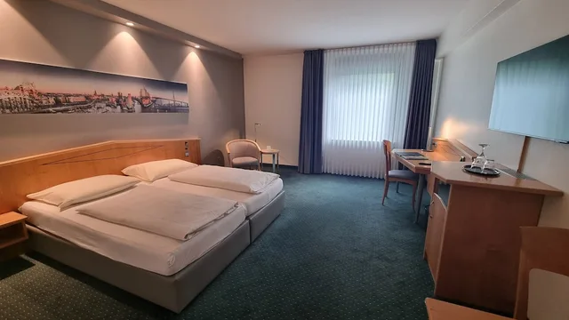 شقة بسرير مزدوج، Hotel Panorama Hamburg-Harburg 1/6