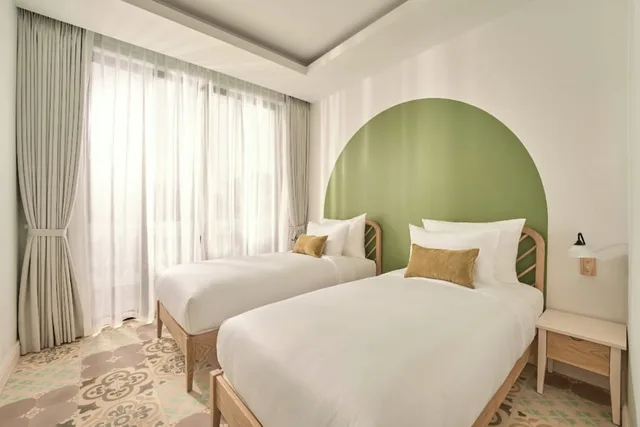 شقة بسرير كينج وسريرين منفصلين بإطلالة على النهر بغرفتي نوم، Moodhoian Riverside Resort & Spa 1/2