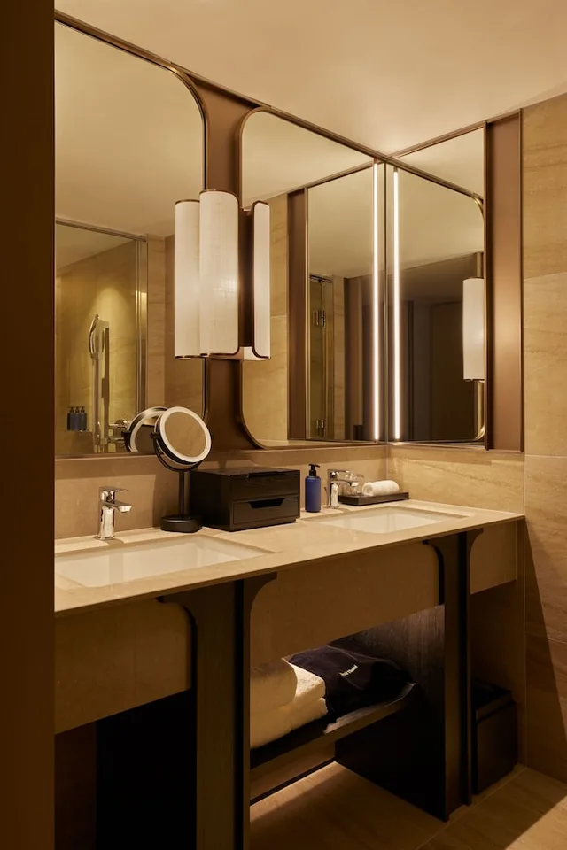 غرفة بريميير بسريرين منفصلين بإطلالة على الحديقة، Dusit Thani Kyoto 5/6