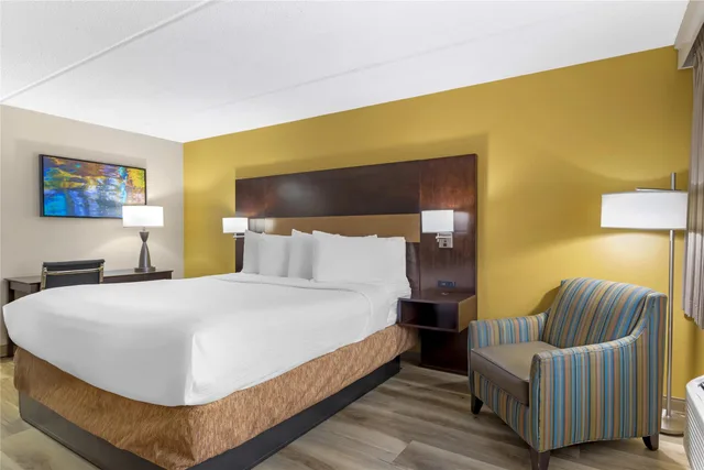 غرفة بسرير كينج للمدخنين، Best Western Inn of Palatka 6/8