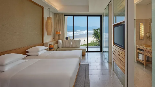 غرفة كلوب بسريرين منفصلين بإطلالة على البحر، Hyatt Regency Danang Resort And Spa 5/10