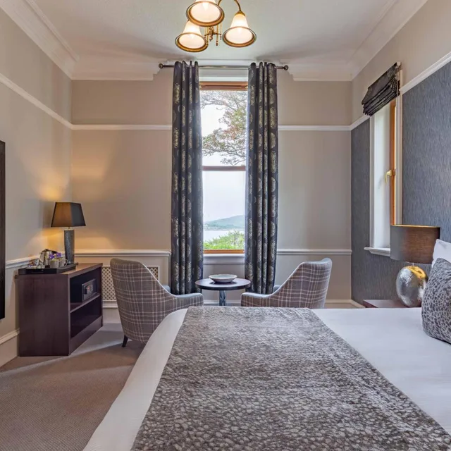 غرفة بريميير بإطلالة على البحر، CUILLIN HILLS HOTEL 4/5