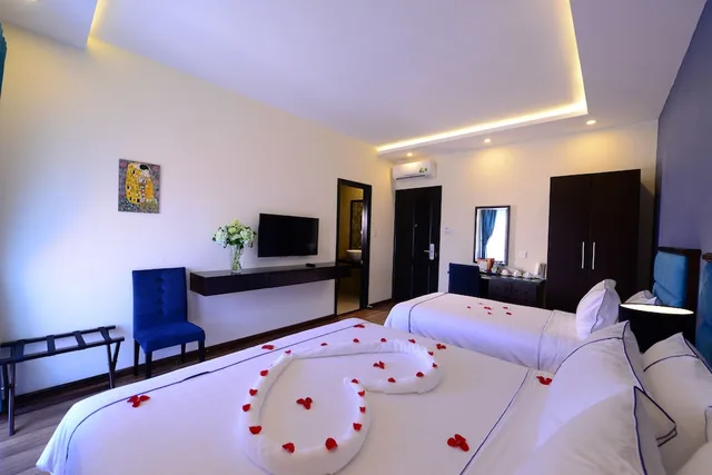 غرفة سوبيريور ثلاثية بسرير كوين وسرير فردي، TTC Hotel Hoi An 10/10