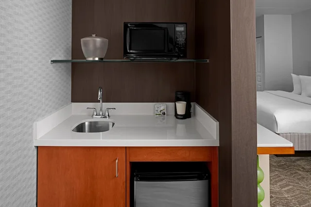 استوديو بسرير كينج مع سرير سحّاب إضافي لذوي الإعاقة، Springhill Suites Pittsburgh Southside Works 4/5