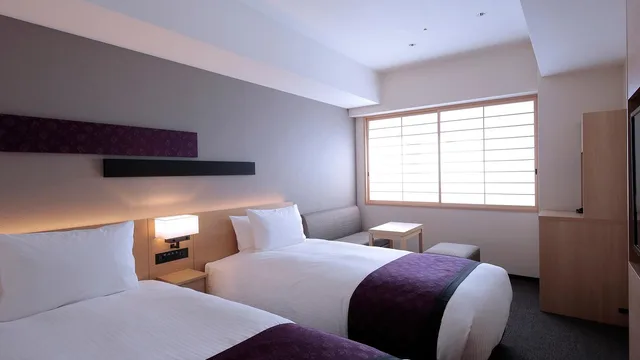 Superior, Twin Beds, Street Side View, Hotel Intergate Kyoto Shijo Shinmachi 1/1
