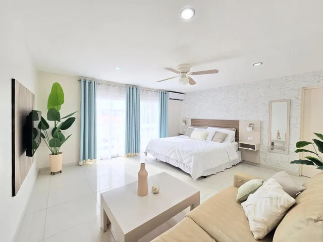 استوديو ديلوكس بإطلالة على المسبح، Bubali Villa And Apartments 4/8