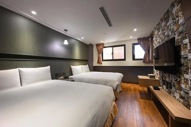 Family Suite, Deluxe, 2 Double Beds, Le room Hotel Kaifeng Taipei 2/3