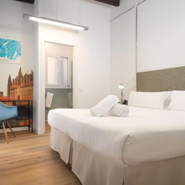 غرفة بسرير مزدوج، Brondo Architect Hotel 5/10