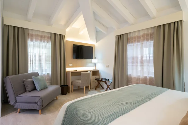 غرفة سوبيريور بسرير مزدوج أو سريرين منفصلين، Soller Plaza 4/5
