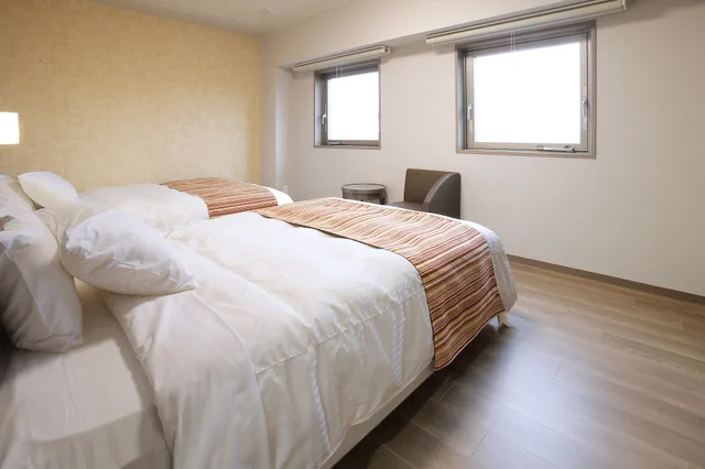 غرفة بسريرين منفصلين، Hotel Sunoak Kashiwanoha 4/4