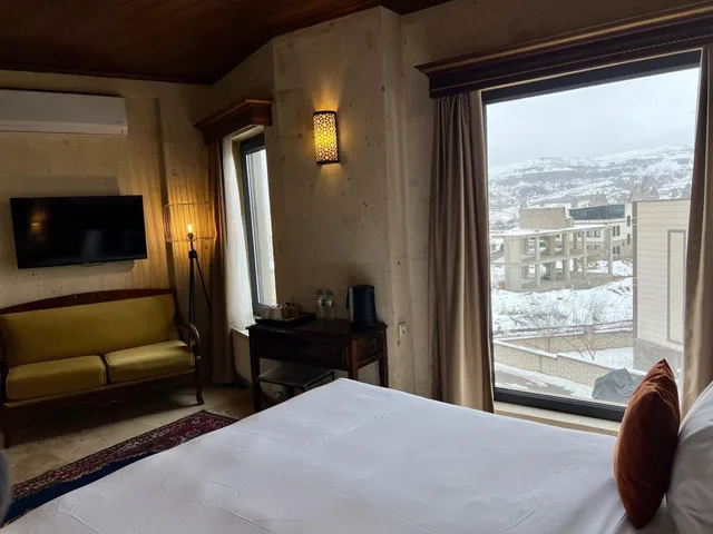 غرفة ديلوكس بسرير مزدوج بإطلالة على الجبل، Osmanli Manor Hotel 4/10