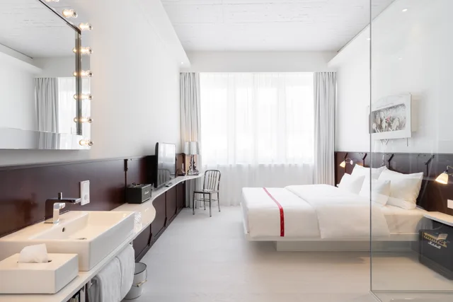 غرفة سوبيريور بسرير كينج، Ruby Leni Hotel Dusseldorf 2/3