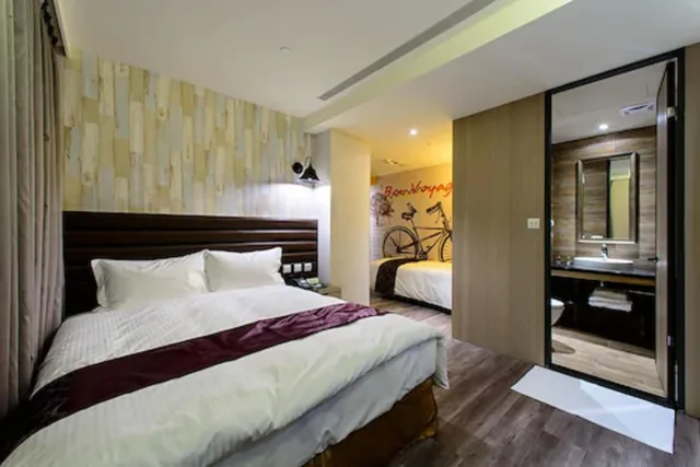 غرفة بزنس بسرير كوين، Stay Hotel - Taichung Zhongqing 2/4