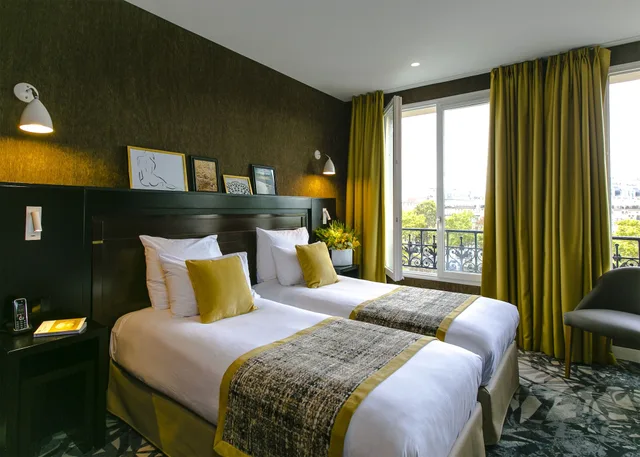 غرفة سوبيريور بسرير كينج، Hotel De Neuville Arc De Triomphe 1/5