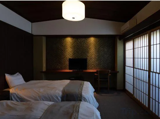 غرفة قياسية بسريرين منفصلين، Beppu Kannawa Onsen Kiraku Oita 1/1