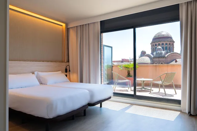 غرفة سوبيريور بسريرين منفصلين بشرفة، Hotel Sant Pau 2/2
