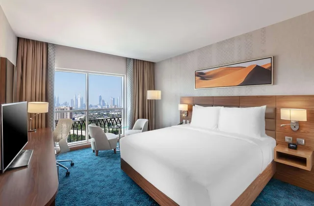 غرفة متصلة عائلية بسرير فردي، DoubleTree by Hilton – Dubai, Al Jadaf 3/6