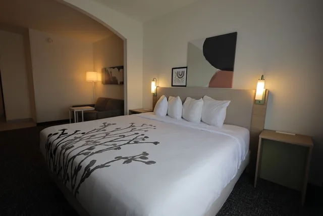 جناح استوديو كومفورت بسرير كينج مع أريكة، Express Inn & Suites 1/1