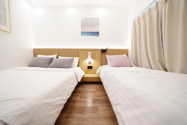 دوبلكس عائلي بسرير كوين وسرير فردي بشرفة، Myeongdong Artmonstay Guesthouse 1/1