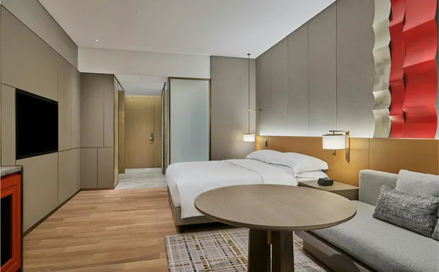 غرفة سوبيريور بسرير كينج، DoubleTree by Hilton Jiangxi Fuzhou 2/4