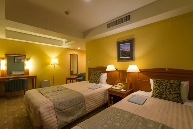 غرفة ديلوكس بسريرين منفصلين، Hotel Boston Plaza Kusatsu 4/10