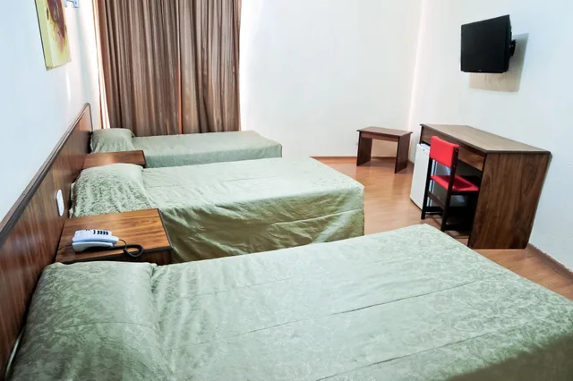 غرفة قياسية ثلاثية بثلاثة أسرّة، Hotel Euro Suite Sao Paulo by Nacional Inn 5/9