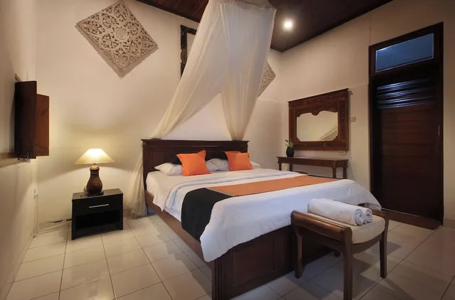 جناح بسرير كينج بغرفة نوم واحدة بمطبخ صغير، Hotel Jati And Home Stay 7/10