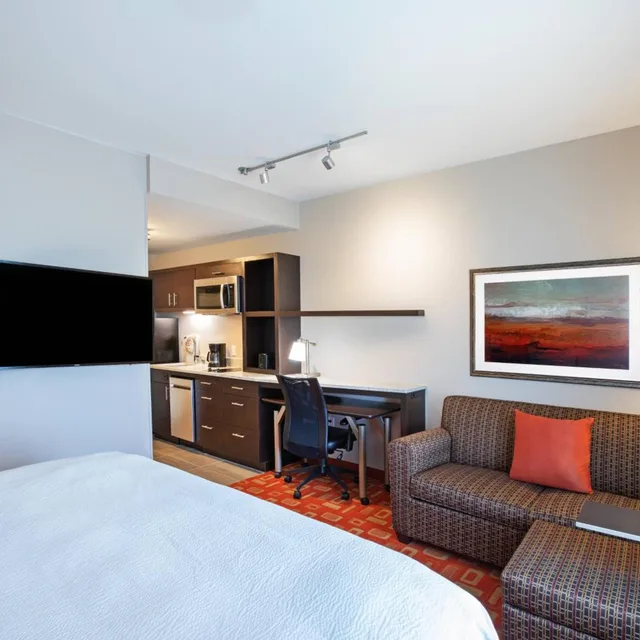 استوديو بسرير كينج مع أريكة، TownePlace Suites by Marriott Dallas Plano/Richardson 3/5