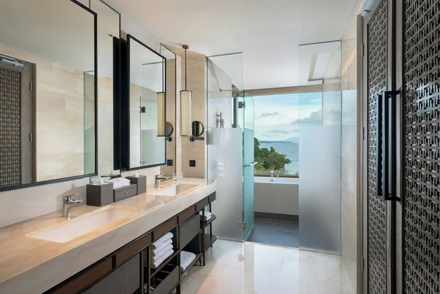 جناح استوديو بسرير كينج بإطلالة، Lampung Marriott Resort and Spa 3/4