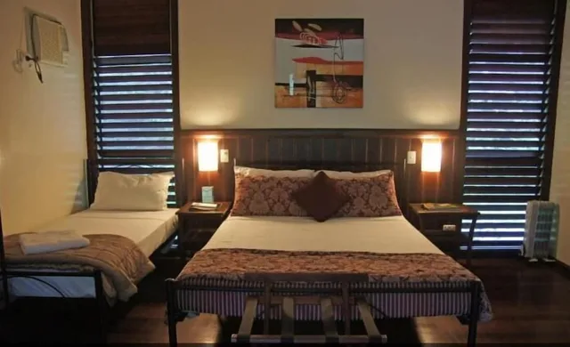 غرفة بسرير كوين وسرير فردي، Heritage Lodge In the Daintree 1/1