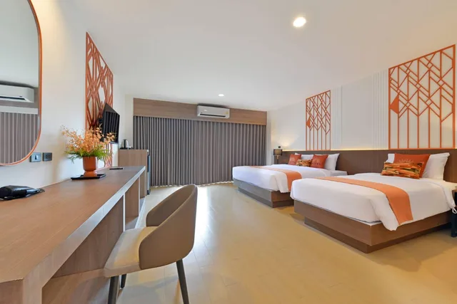 غرفة غراند ديلوكس بسرير مزدوج، Kastel Pattaya Hotel 1/1