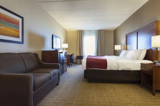 جناح بسرير كينج مع أريكة، Comfort Suites Richmond, KY 3/6