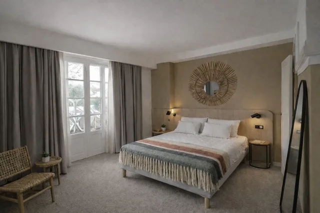 Comfort, Double Bed, Sofa, Balcony or Terrace، Hotel and Residence Vacances Bleues Orhoitza 2/6