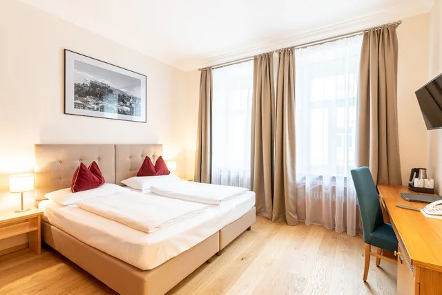 غرفة كلاسيكية بسرير كينج، Altstadthotel Wolf Dietrich 1/4