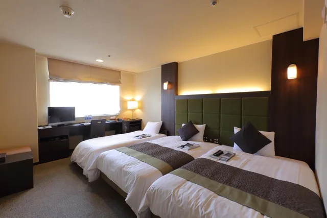 غرفة قياسية بسريرين منفصلين للمدخنين، Hotel Binario Saga Arashiyama 1/5